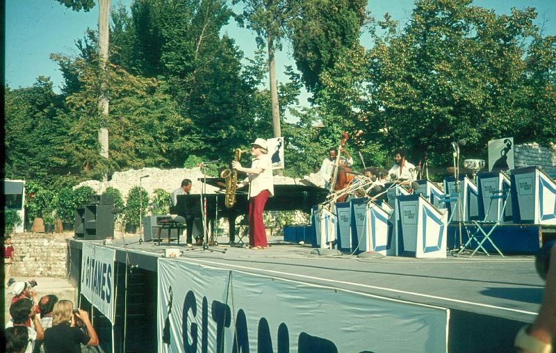 1976-021.jpg - 14.07.1976 18:00 Arena Stage
John Lewis, Gerry Mulligan, Percy Heath, Clark Terry, David Lee