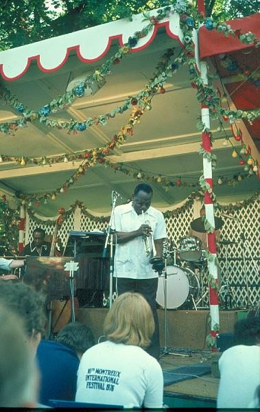 1976-057.jpg - 1976 Dance Stage
New York Repertory Company:
Milt Hinton, Cootie Williams, Bobby Rosengarden