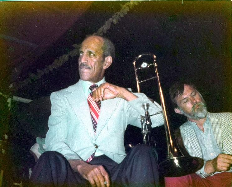 1976-108.jpg - 13.07.1976 Dance Stage 23:00 "Ringside at Condon's": Vic Dickenson, Eddie Hubble