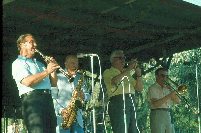 1978-009.jpg - 1978 Johnny Mince, Bud Freeman, Jimmy McPartland, George Masso