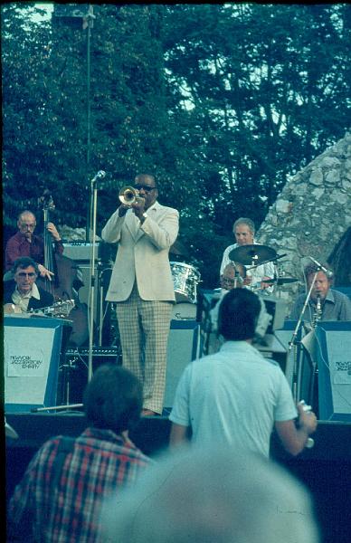 1979-007.jpg - 10.07.1979 Arena Stage New York Repertory Company feat. Erskin Hawkins; Duvivier, Pizzarelli, Erskin Hawkins, Rosengarden, Wilber