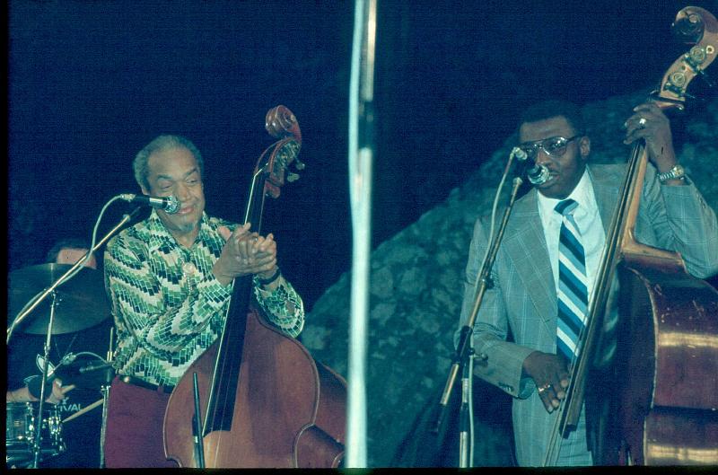 1979-033.jpg - 11.07.1979 Dance Stage
Slam Stewart, Major Holley