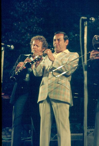 1979-036.jpg - 11.07.1979 Dance Stage
Bob Wilber, Peanuts Hucko