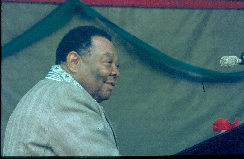 1979-044.jpg - 12.07.1979 Garden Stage 17:00 Jay McShann Quintet & Guests