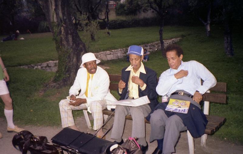 1982-30.jpg - 1982 Three Bones Al Greys, Vic Dickenson, Trummy Young off-stage