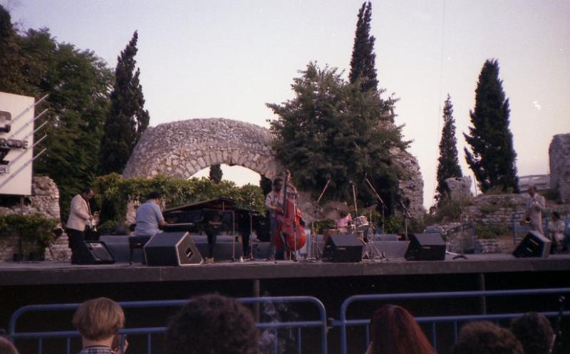 1984-048.jpg - 06.07.1984 Arena Stage
J. J. Johnson All Star Sextet:
Nat Adderley, Cedar Walton, Richard Davis,  Roy McCurdy, Harold Land
