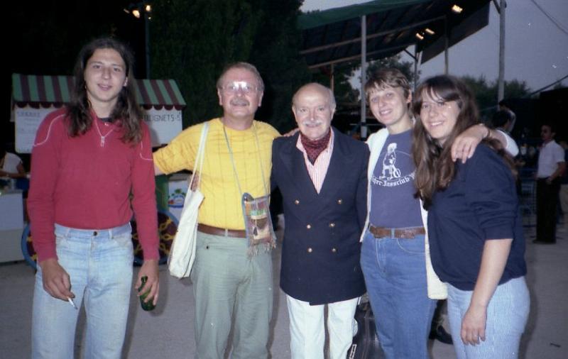 1984-065.jpg - 1984 Andy, Werner Christen, Bud Freema, Erika, Andys Freundin