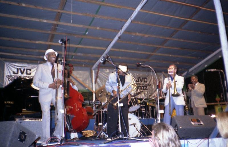 1984-090.jpg - 1984 Al Grey, Richard Davis, J. J. Johnson, George Masso, Slide Hampton