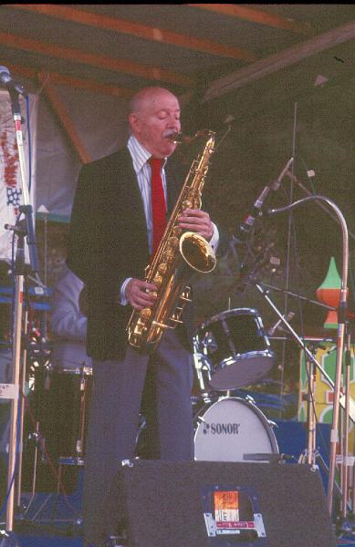 1984-094.jpg - 06.07.1984 Dance Stage
Bud Freeman