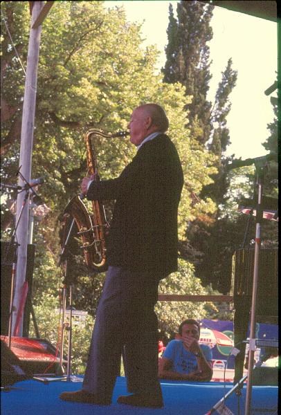 1984-097.jpg - 06.07.1984 Dance Stage
Bud Freeman