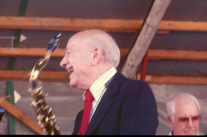 1984-099.jpg - 06.07.1984 Dance Stage
Bud Freeman, Bob Haggart