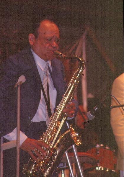 1984-138.jpg - 08.07.1984 Dance Stage
"The Texas Tenors":
Arnett Cobb