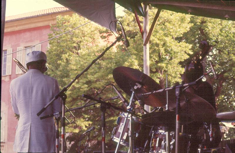 1984-160.jpg - 10.07.1984 Dance Stage
"J. J. Johnson All Star Sextet":
J. J. Johnson, Richard Davis