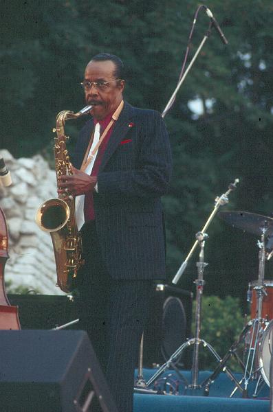 1985-07.jpg - 10.07.1985 Arena Stage,Woody Herman All Stars:  Buddy Tate