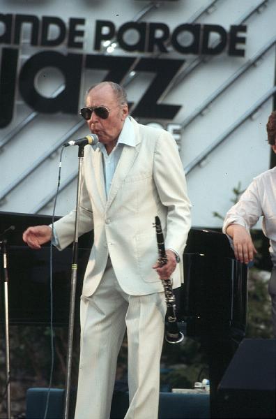 1985-08.jpg - 10.07.1985 Arena Stage: Woody Herman All Stars:
Woody Herman