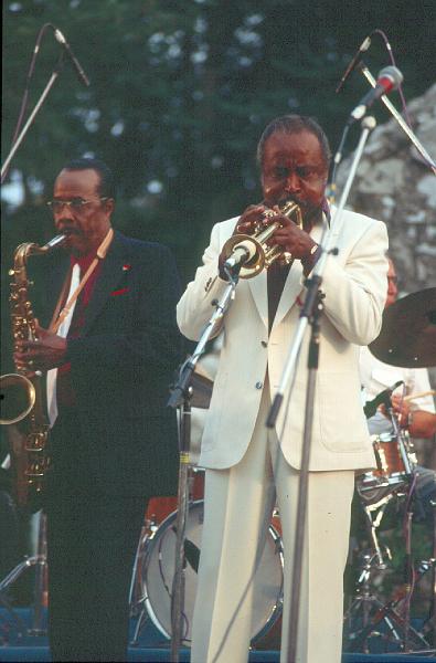 1985-10.jpg - 10.07.1985 Arena Stage
Woody Herman All Stars:
Buddy Tate, Harry 'Sweets' Edison, Jake Hanna