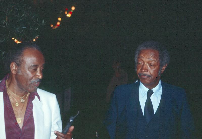 1985-23.jpg - 1985 Harry 'Sweets' Edison, Freddy Greene off-stage