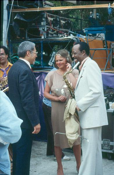 1987-08.jpg - 1987 N.N., Frank Foster, Buddy Tate off-stage