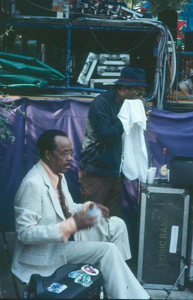 1987-09.jpg - 1987 Buddy Tate, Oliver Jackson off-stage