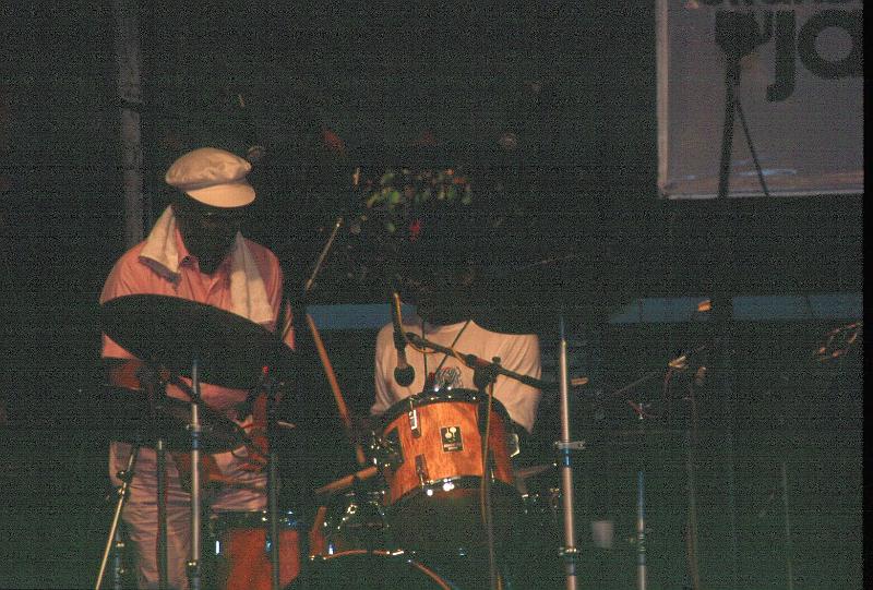 1988-25.jpg - 19.07.1988 Garden Stage
Newport Jazz Festival All Stars:
Clark Terry, Oliver Jackson