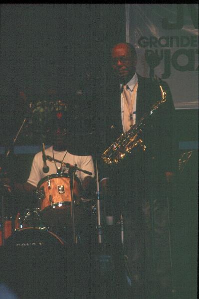 1988-29.jpg - 19.07.1988 Garden Stage
Newport Jazz Festival All Stars:
Oliver Jackson, Norris Turney