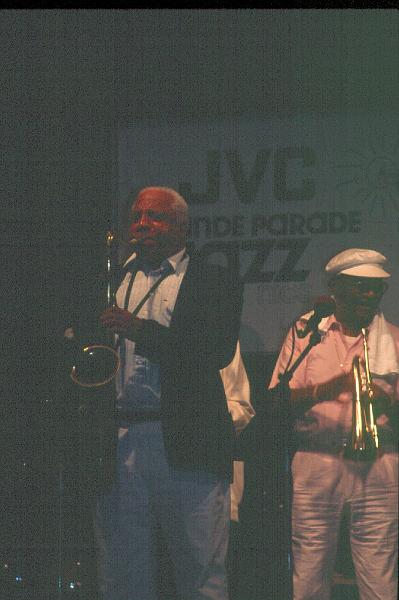 1988-30.jpg - 19.07.1988 Garden Stage
Newport Jazz Festival All Stars:
Harold Ashby, Clark Terry