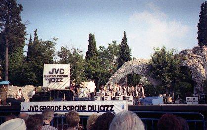 1991-07.jpg - 1991 Count Basie Orchestra, Frank Foster dir.