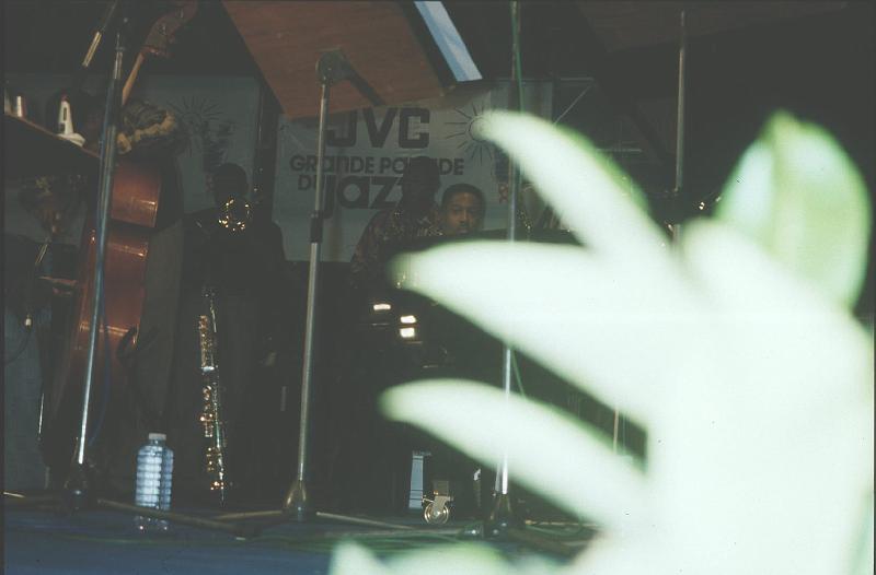 1992-07.jpg - 20.07.1992 Garden Stage
Wynton Marsalis Septet, Reginald Veal (b), Wycliffe Gordon (tb), Wes Anderson (as), Wynton Marsalis