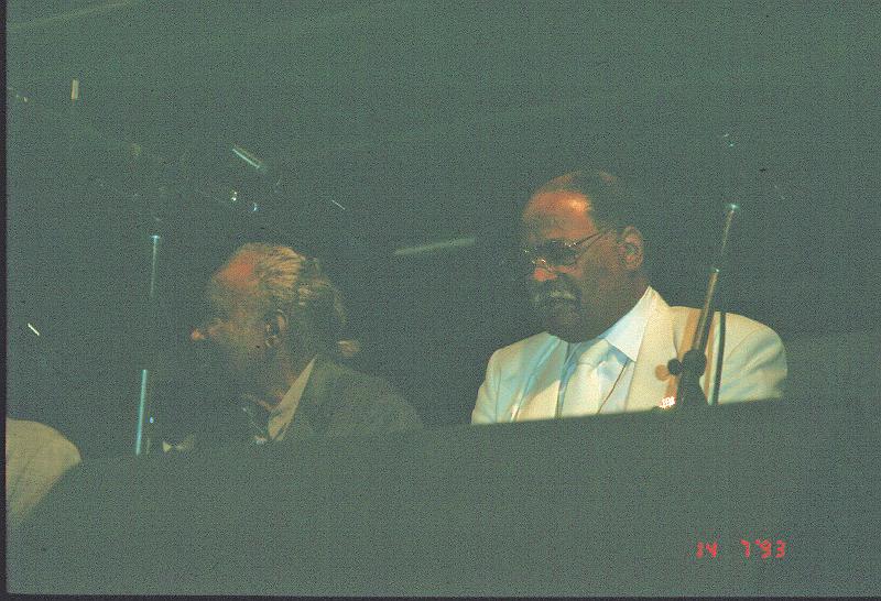 1993-17.jpg - 14.07.1993 Garden Stage
Harry 'Sweets' Edison, Clark Terry