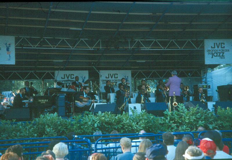 1993-36.jpg - 16.07.1993 Garden Stage
Count Basie Orchestra, Frank Foster dir.